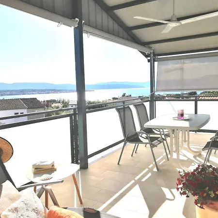 Apartment Lovely Sea View House In Island Krk Malinska
