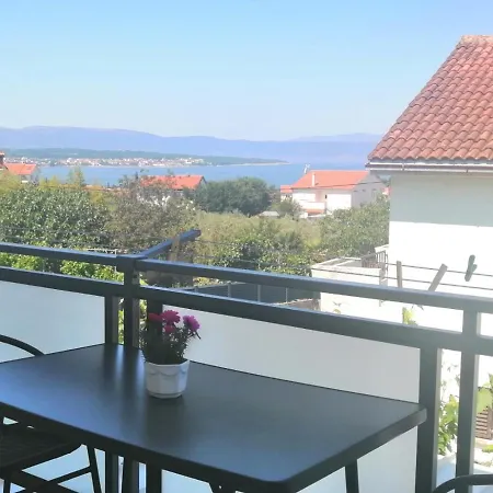 Lovely Sea View House In Island Krk דירה מאלינסקה