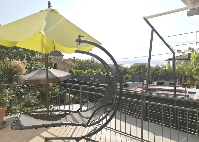 Lovely Sea View House In Island Krk アパート